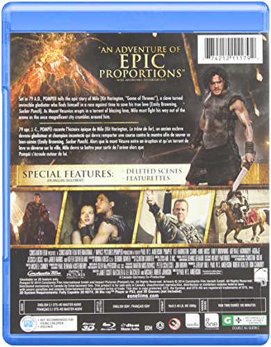 Pompeii - Blu-ray 3D/Blu-ray (Used)