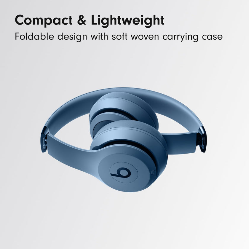 Beats Solo 4 - Wireless Bluetooth On-Ear Headphones, Apple & Android Compatible, Up to 50 Hours of Battery Life - Slate Blue 🍁 All In One Marketplace Canada