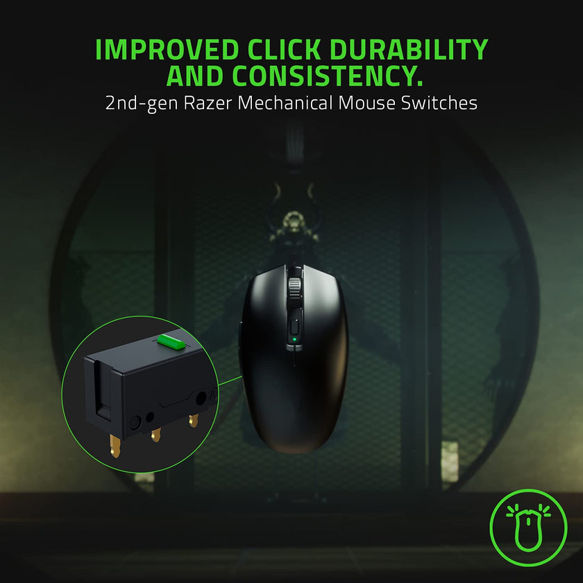 Razer Orochi V2 Mobile Wireless Gaming Mouse: Ultra Lightweight - 2 Wireless Modes - Up to 950hrs Battery Life - Mechanical Mouse Switches - 5g Advanced 18k Dpi Optical Sensor - Classic Black 🍁 All In One Marketplace Canada