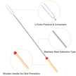 Marshmallow Roasting Sticks, Telescoping Smores Sticks for Open Fire Pit, 32 Inch Long Marshmallow Toasting Barbecue Forks Smores Skewers for Campfire Camping Hotdog Hot Dog Bonfire Grill, 5 Pack 🍁 All In One Marketplace Canada