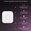 Philips Hue Essential Starter Kit: Bridge + 4 Essential E26 Smart Bulbs, White and Color Ambiance, 2200K-6500K, Dimmable, Works with Alexa, Google Assistant, Samsung SmartThings, Apple Home 🍁 All In One Marketplace Canada
