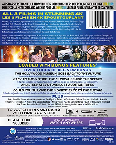 Back to the Future: The Ultimate Trilogy - 4K/Blu-Ray