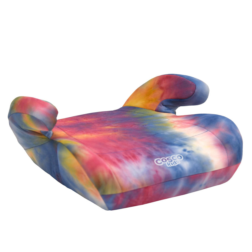 Cosco Kids Topside Lightweight Backless Belt-Positioning Booster Car Seat, Washable Cover, Tie Dye 🍁 All In One Marketplace Canada