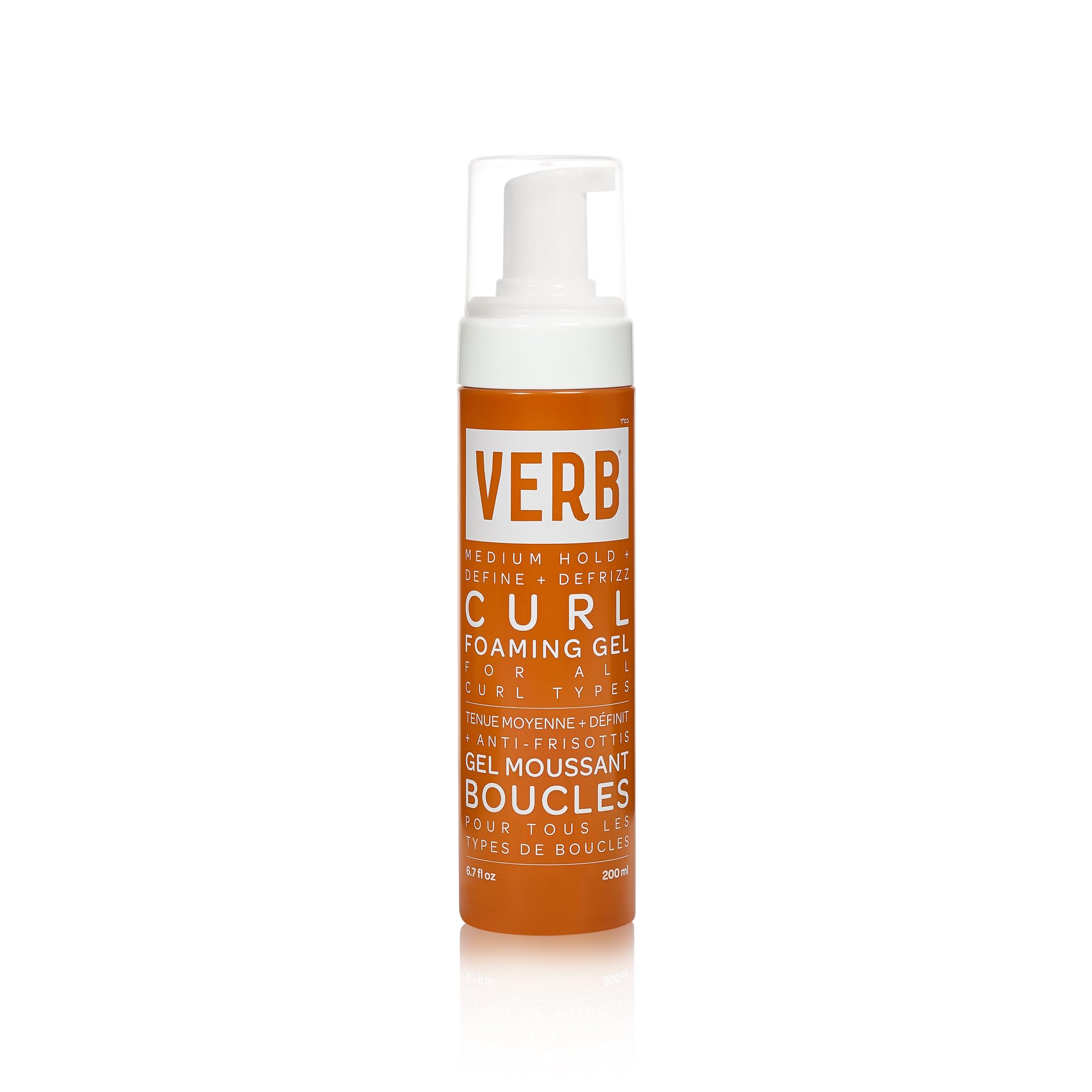 VERB Curl Foaming Gel, 6.7 fl oz | Frizz-Free + Crunch-Free + Medium Hold 🍁 All In One Marketplace Canada