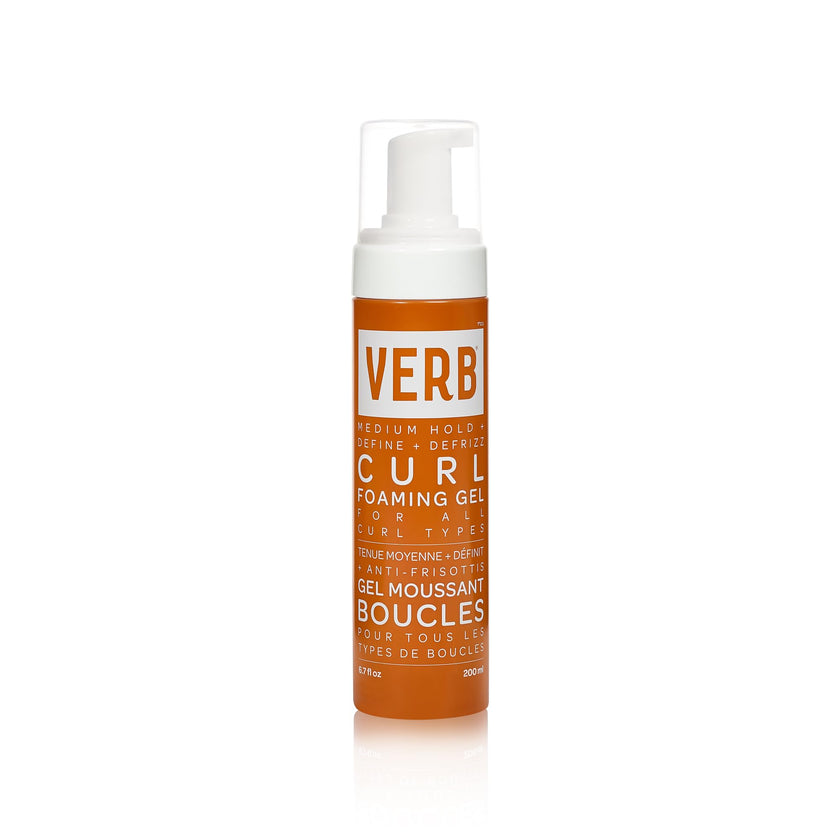 VERB Curl Foaming Gel, 6.7 fl oz | Frizz-Free + Crunch-Free + Medium Hold 🍁 All In One Marketplace Canada