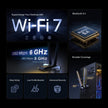 TP-Link Wi-Fi 7 BE6500 PCIe WiFi Card for Desktop PC (Archer TBE400E) - Bluetooth 5.4, WPA3,Tri-Band 2882 Mbps,Multi-Directional Antennas, and USB Drive for Fast Installation (Windows 11 Only) 🍁 All In One Marketplace Canada