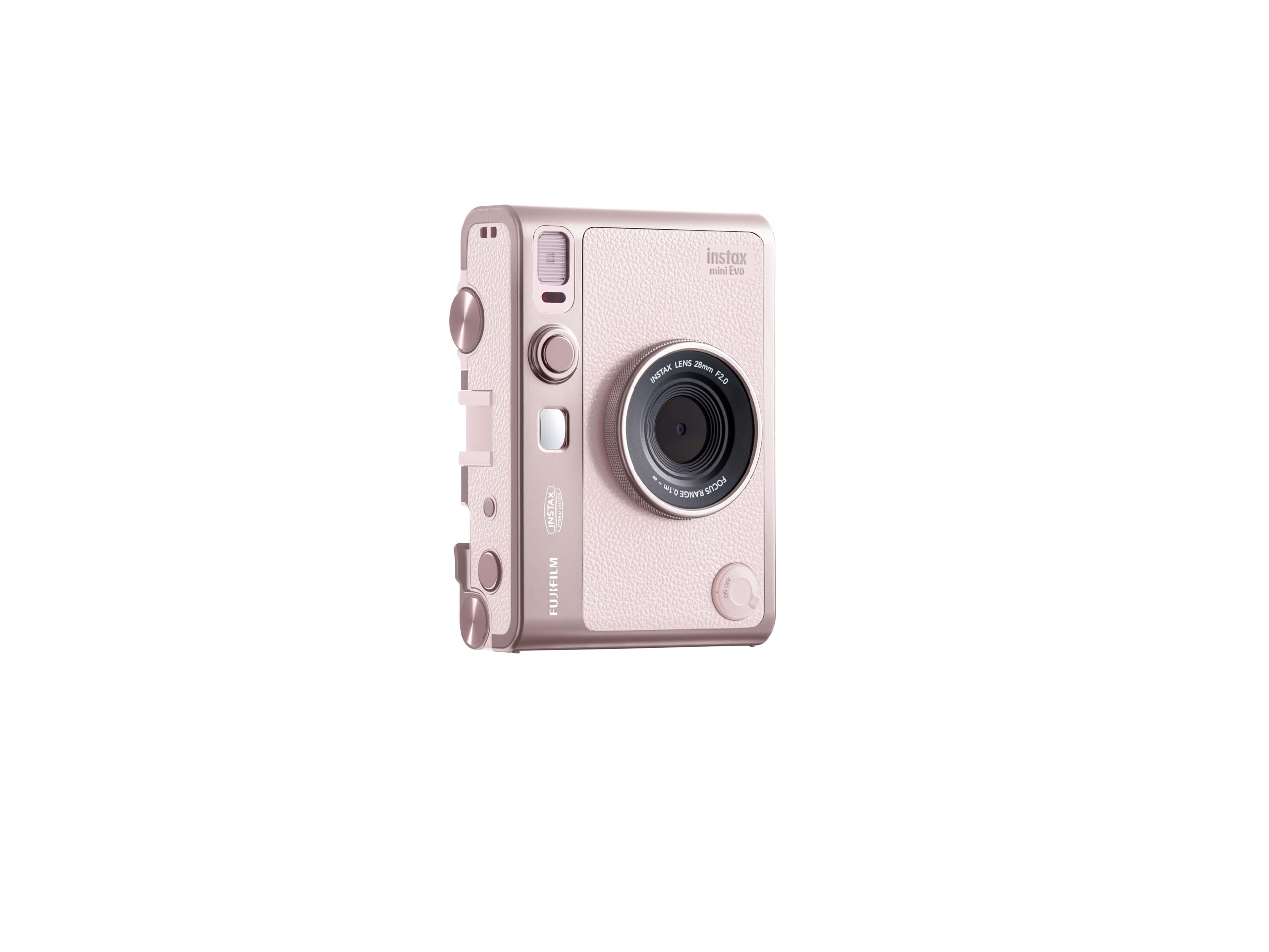 FUJIFILM INSTAX MINI Evo Hybrid Instant Camera - Gentle Rose 🍁 All In One Marketplace Canada