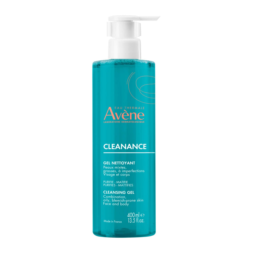 Eau Thermale Avene Cleanance Acne Cleansing Gel Face Wash, 400 mL 🍁 All In One Marketplace Canada