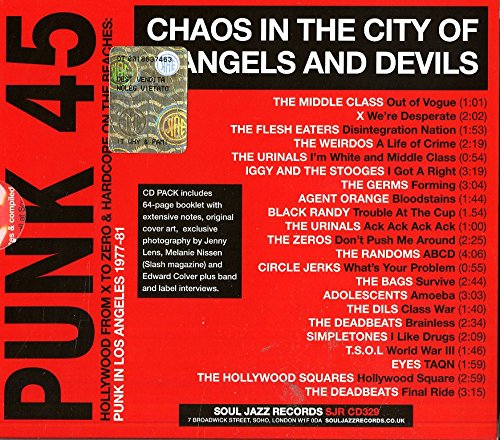 Punk 45: Chaos in the City of Angels and Devils - Hollywood From X To Zero and Hardcore on the Beaches: Punk in Los Angeles 1977-81