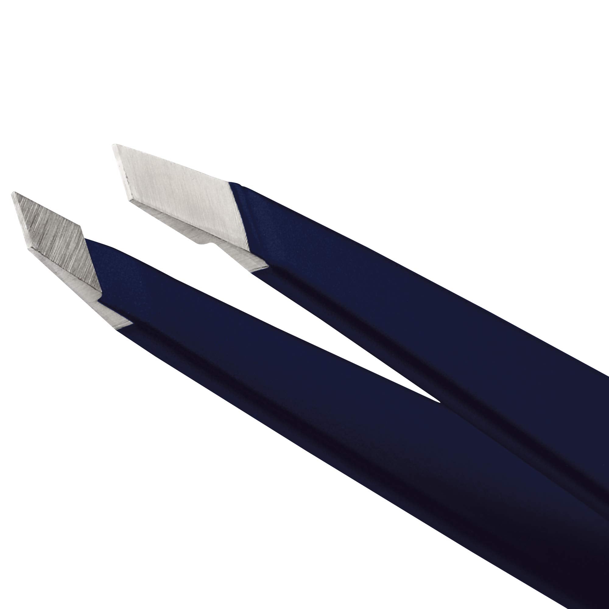 Tweezerman Exclusive Evening Blue Slant Tweezer - Hair Removal Tweezers, Stainless Steel 🍁 All In One Marketplace Canada