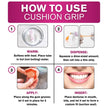 Cushion Grip Thermoplastic Denture Adhesive – Refits & Tightens Loose Dentures, Works Like a Denture Reliner for a Long-Lasting, Secure Fit, Cushions Gums, Waterproof & Zinc-Free - 1 oz 🍁 All In One Marketplace Canada
