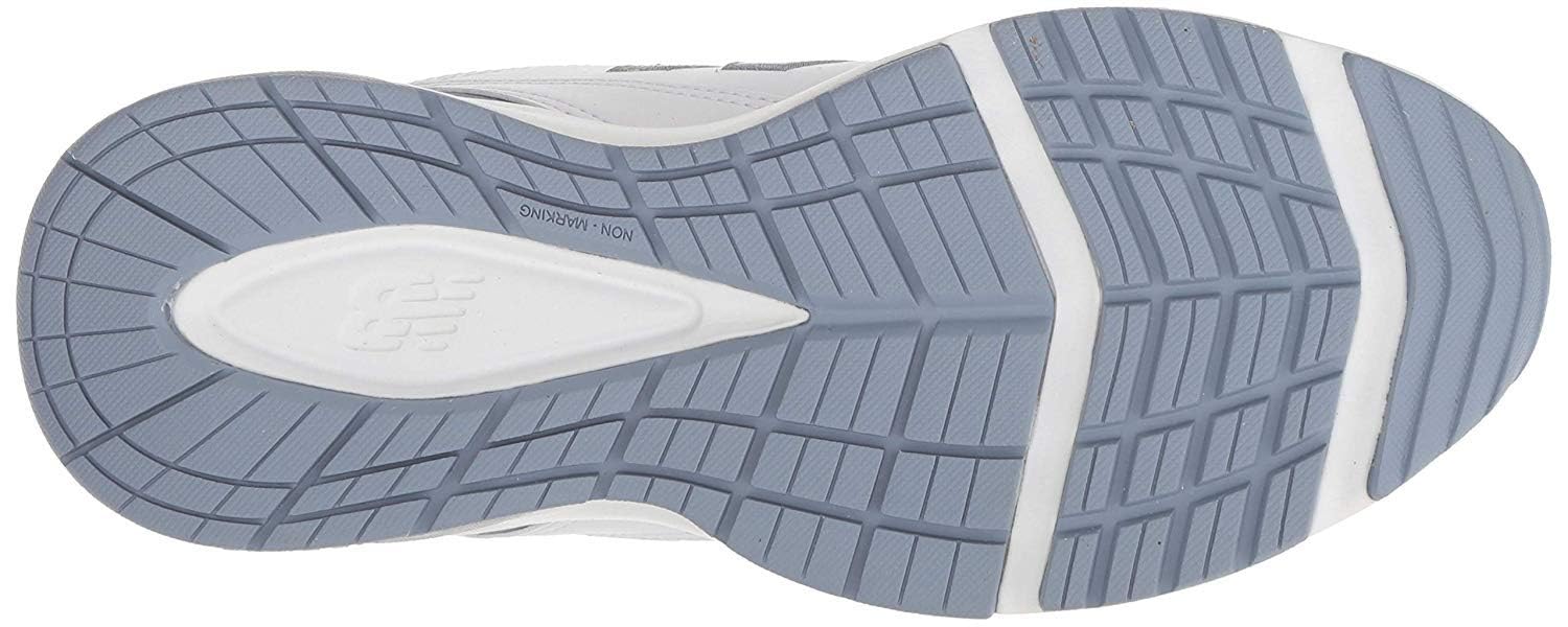 New Balance Women's 608 V5 Casual Comfort Cross Trainer, White/Light Blue, 8.5 W US 🍁 All In One Marketplace Canada