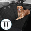 Portin Dog Car Seat Covers Pet Seat Cover, Waterproof Nonslip Bench Rear Seat Cover Compatible for Middle Seat Belt Fits Most Cars Trucks and SUVs MPVs (Black-Standard Size, 53in Wide) 🍁 All In One Marketplace Canada