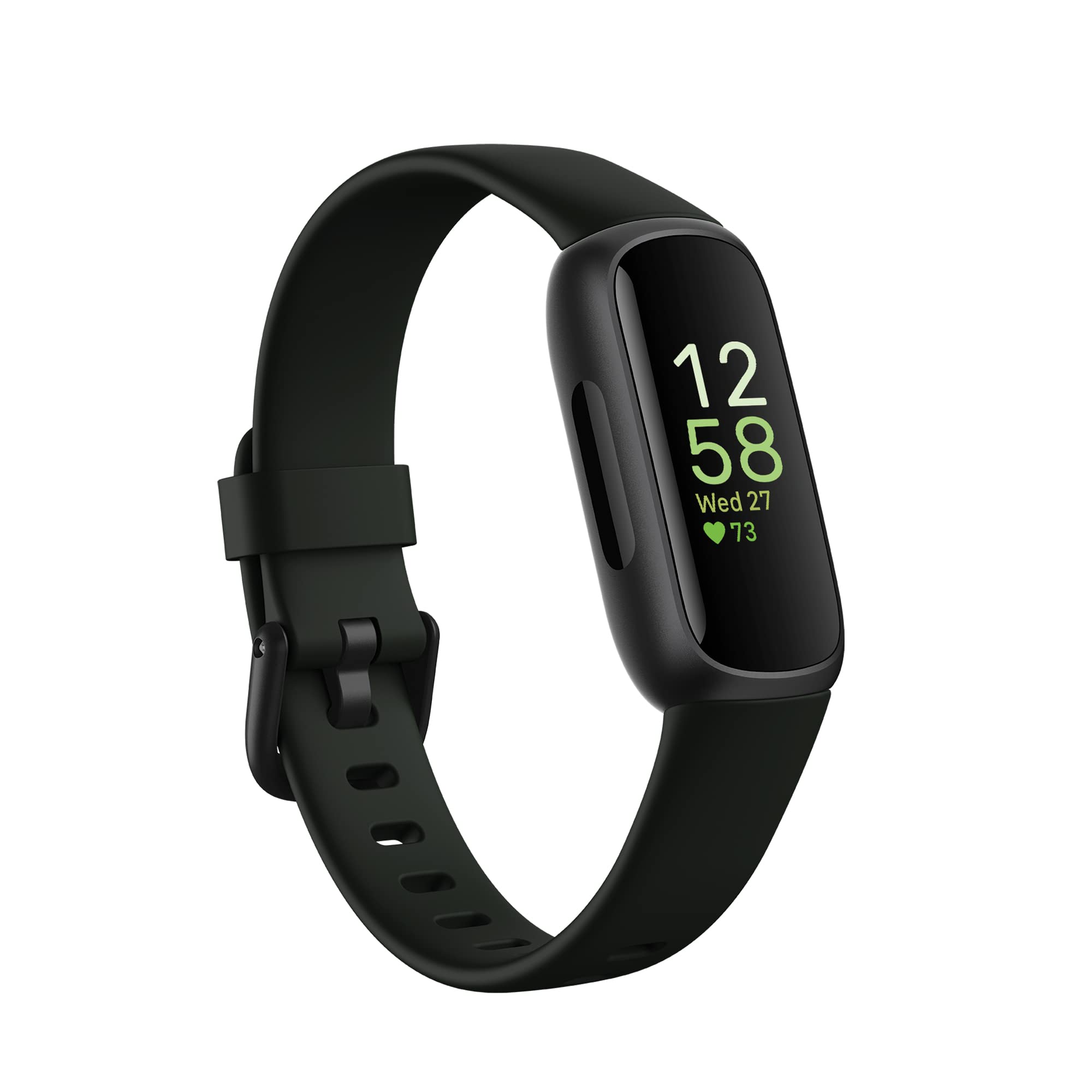 Google Fitbit Inspire 3 Health and Fitness Tracker with Stress Management, Workout Intensity, Sleep Tracking, 24/7 Heart Rate and More, Midnight Zen/black, One Size (S and L Bands Included) 🍁 All In One Marketplace Canada