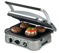 Cuisinart 5-in-1 Griddler with Reversible Nonstick Grill and Griddle Plates, Silver (CGR-4NEC) 🍁 All In One Marketplace Canada