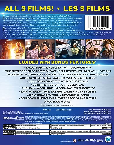 Back to the Future: The Ultimate Trilogy - Blu-Ray