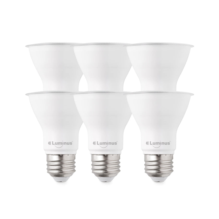 Luminus (6-Pack) LED PAR20 Light Bulbs, 50W Equivalent (7W) 500 Lumens, 3000k Bright White, 25000 Hour Lifespan, Dimmable LED Light 🍁 All In One Marketplace Canada