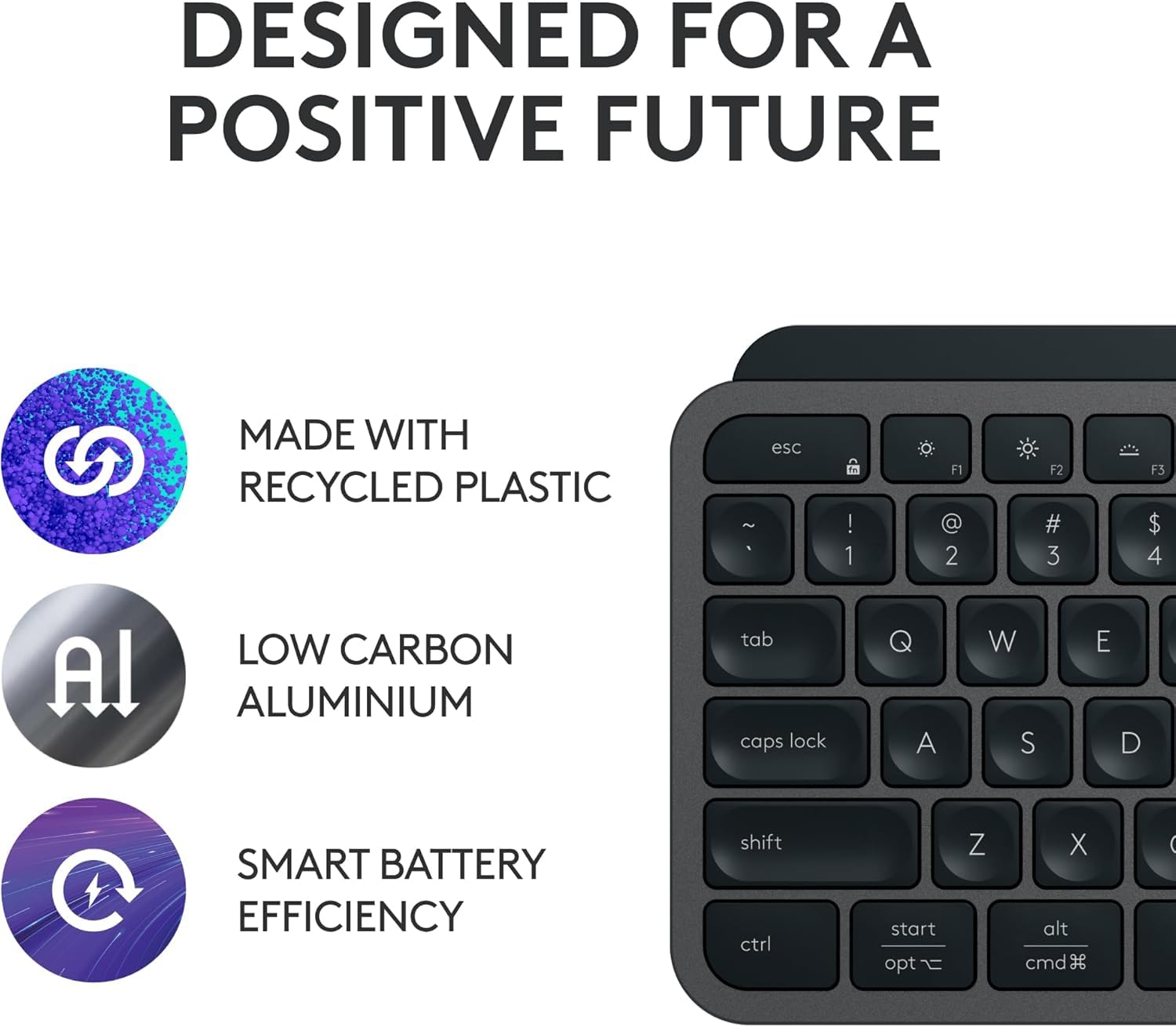 Logitech MX Keys S Wireless Keyboard, Low Profile, Fluid Precise Quiet Typing, Programmable Keys, Backlighting, Bluetooth, USB C Rechargeable, for Windows PC, Linux, Chrome, Mac - Graphite 🍁 All In One Marketplace Canada