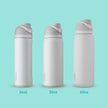 Owala FreeSip Insulated Stainless Steel Water Bottle with Straw, BPA-Free Sports Water Bottle, Great for Travel, 40 Oz, Very, Very Dark 🍁 All In One Marketplace Canada