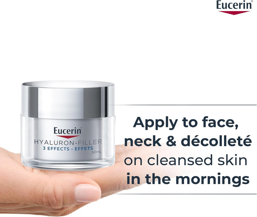 Eucerin Anti-Wrinkle Face Firming Day Cream, Hyaluronic Acid, Hydrate, 50mL 🍁 All In One Marketplace Canada