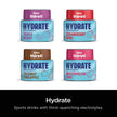 Ninja Thirsti HYDRATE Strawberry Kiwi Flavoured Water Drops with electrolytes and contain 0 calories*, 0 sugar* (*per 12oz classic serving). . Turn water into refreshing fruit-flavoured sparkling or still drinks with Ninja Thirsti Hydrate Flavoured Water