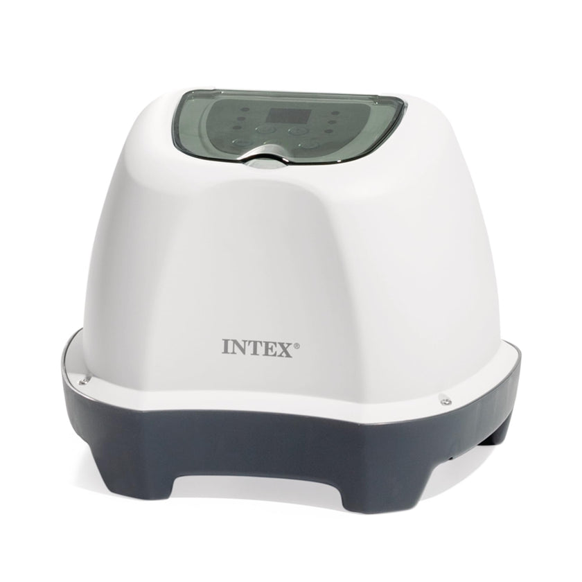 INTEX Krystal Clear Saltwater Pool Chlorine System for Above Ground Pools up to 4,500 Gallons, Pool Cleaner with Automatic Timer and Self Cleaning 🍁 All In One Marketplace Canada