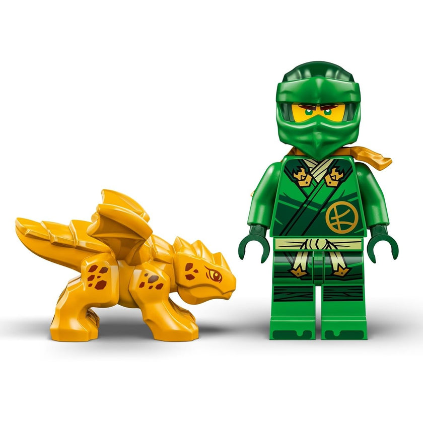 LEGO NINJAGO Lloyd's Green Forest Dragon Toy - Pretend Play Building Toy for Boys and Girls, Ages 6+ - Dragon Figurine with 2 Minifigures for Kids - Gift Idea for Birthdays - 71829 🍁 All In One Marketplace Canada