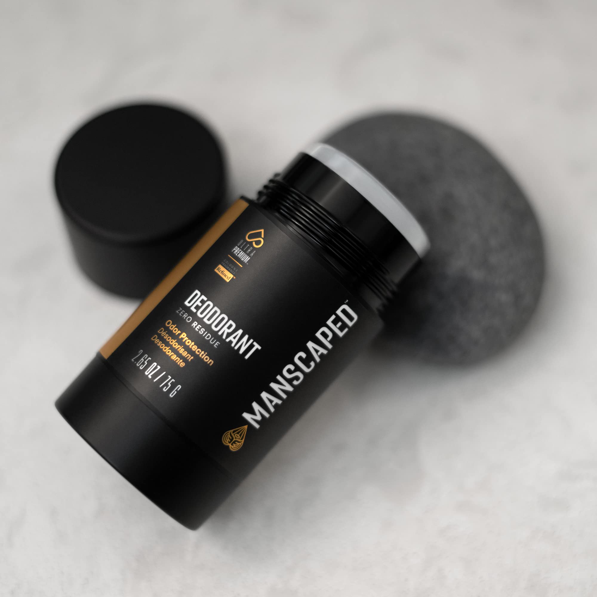 MANSCAPED® UltraPremium Deodorant, Aluminum-Free Clear Formula, Soft and Comfortable with Cologne-Quality Fragrance for Under Arm Odor Protection, 2.65 oz Stick (1 Pack) 🍁 All In One Marketplace Canada
