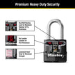 Master Lock Magnum Heavy Duty Outdoor Padlock with Key, 2 Pack Keyed-Alike M115XTLF 🍁 All In One Marketplace Canada