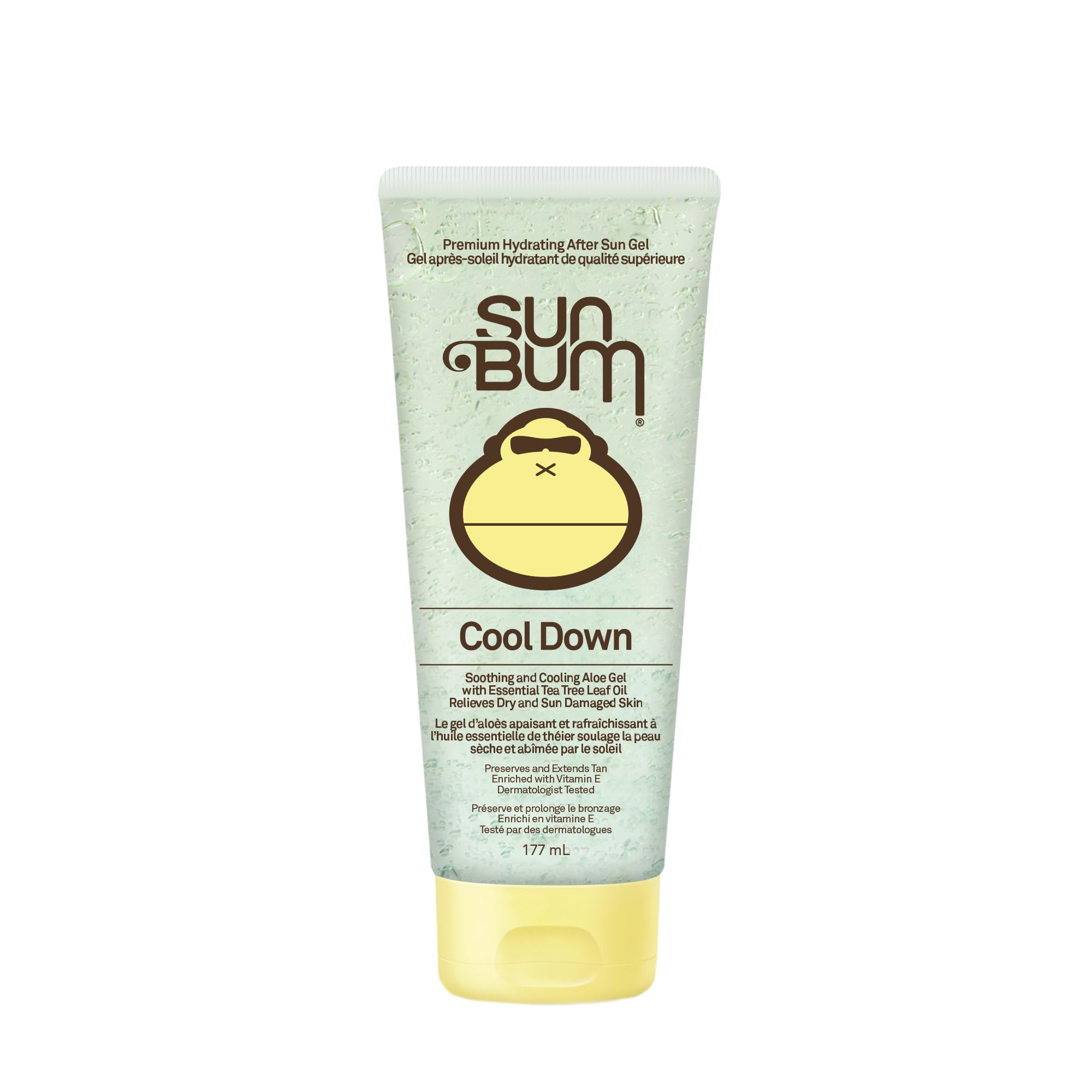Sun Bum Cool Down Aloe Vera Gel | Vegan and Hypoallergenic After Sun Care with Cocoa Butter to Soothe and Hydrate Sunburn Pain Relief | 177ml / 6 oz 🍁 All In One Marketplace Canada
