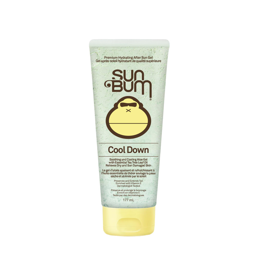 Sun Bum Cool Down Aloe Vera Gel | Vegan and Hypoallergenic After Sun Care with Cocoa Butter to Soothe and Hydrate Sunburn Pain Relief | 177ml / 6 oz 🍁 All In One Marketplace Canada