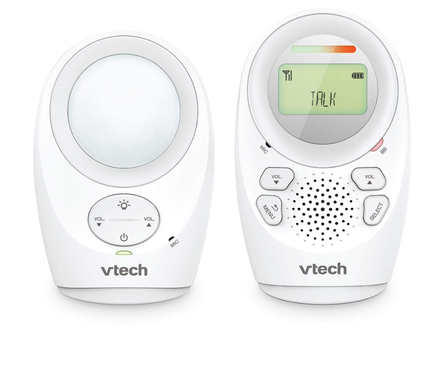 VTech DM1211 Enhanced Range Digital Audio Baby Monitor with Night Light, 1 Parent Unit, Silver & White 🍁 All In One Marketplace Canada