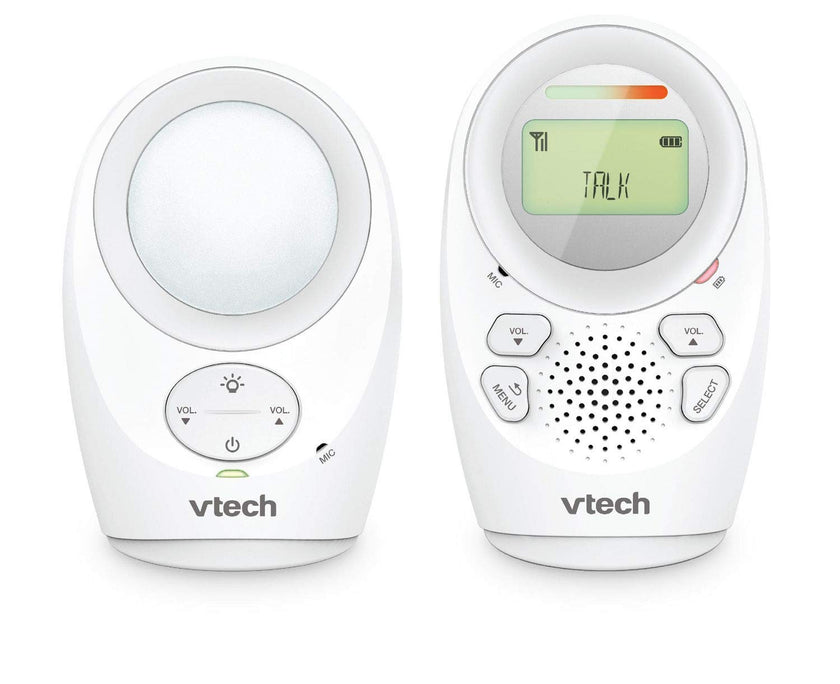 VTech DM1211 Enhanced Range Digital Audio Baby Monitor with Night Light, 1 Parent Unit, Silver & White 🍁 All In One Marketplace Canada