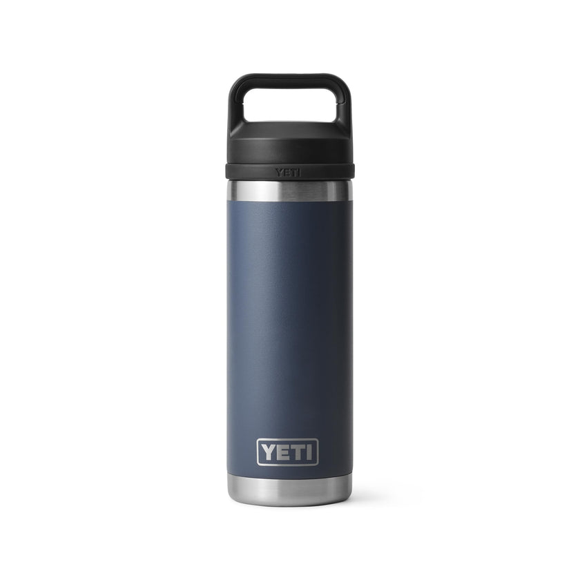 YETI Rambler 18 oz Bottle, Vacuum Insulated, Stainless Steel with Chug Cap, Navy 🍁 All In One Marketplace Canada