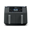 Ninja Foodi 6-in-1 8-qt. (7.6L) 2-Basket Air Fryer DualZone Technology, Match Cook & Smart Finish to Roast, Broil, Dehydrate & More for Quick, Easy Meals, Slate Grey (DZ201C) Canadian Version 🍁 All In One Marketplace Canada