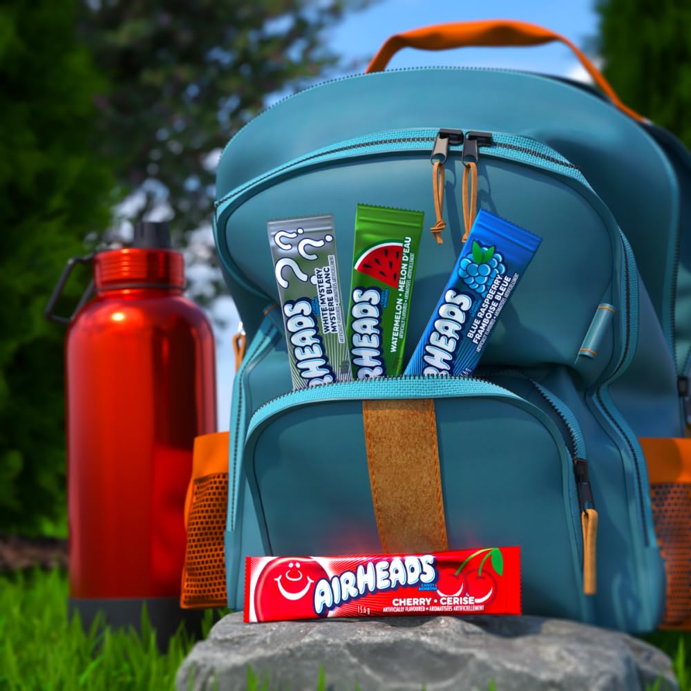 Airheads Candy Individually Wrapped Bars - White Mystery Flavour - Bulk Pack of 36 🍁 All In One Marketplace Canada