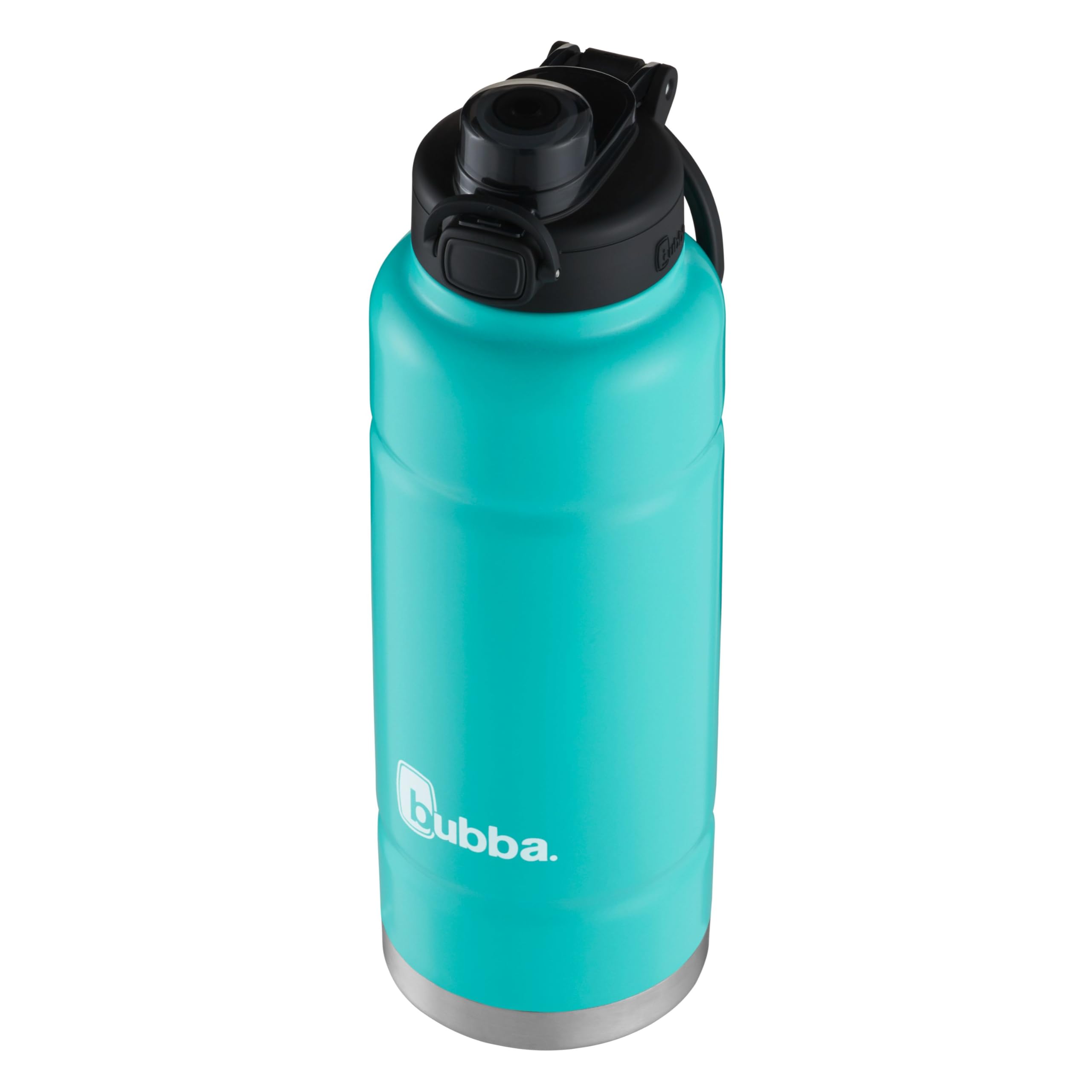 bubba Trailblazer Stainless Steel Water Bottle with Push Button Lid, 40 oz (1.18 L), Vacuum-Insulated, Rubberized Island Teal 🍁 All In One Marketplace Canada