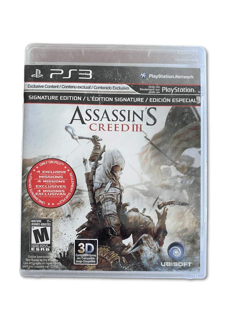 Assassin's Creed III (Signature Edition) - Playstation 3 (Used)