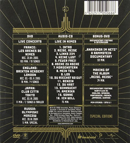 Rammstein / Volkerball: Live - CD/DVD (Used)