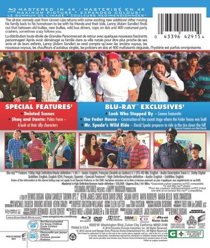 Grown Ups 2 - Blu-Ray/DVD