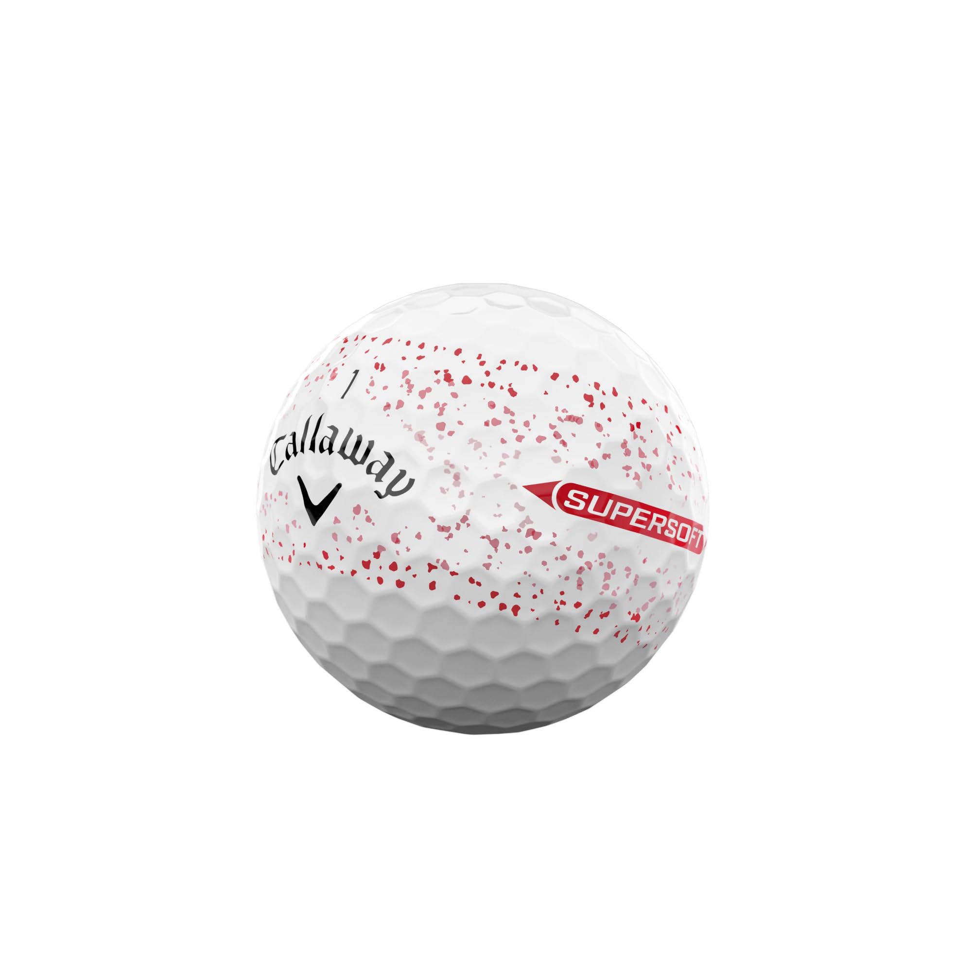 Callaway Golf Supersoft Golf Balls (2025, Red Splatter) 🍁 All In One Marketplace Canada