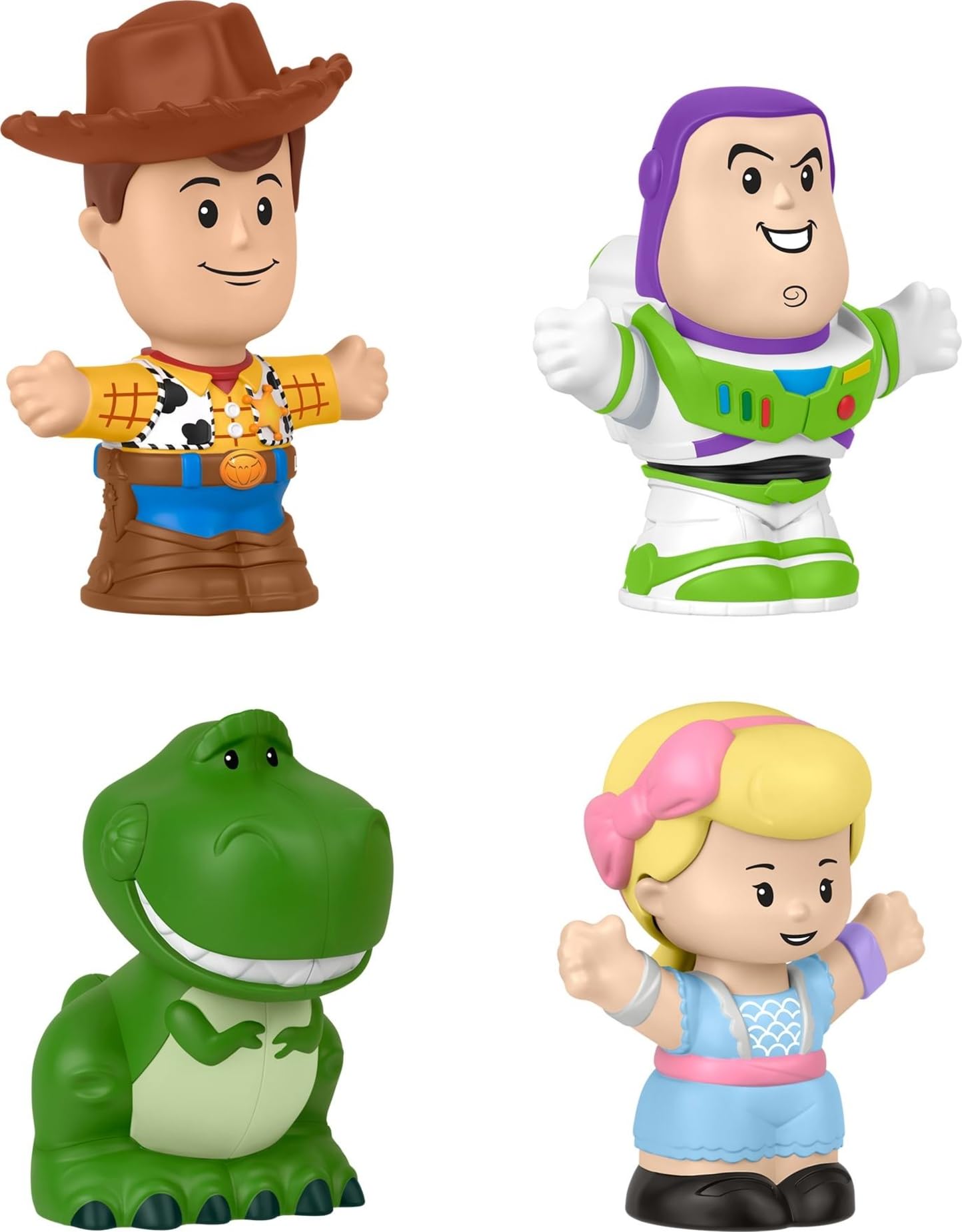 Fisher-Price Little People Toddler Toys Disney Pixar Toy Story Figure Pack with 4 Characters for Pretend Play Kids Ages 18+ Months 🍁 All In One Marketplace Canada