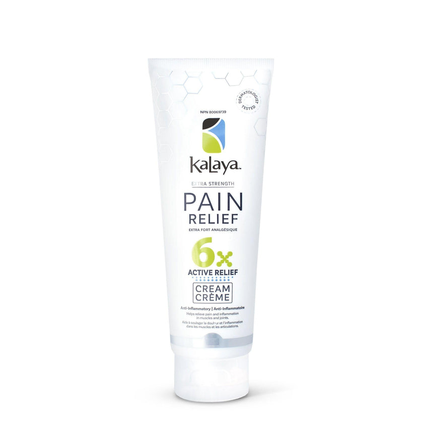 KaLaya 6X Extra Strength Pain Relief Cream with Arnica for Arthritis, Joint, Muscle, Back, Neck, Shoulder, Hand and Knee Pain- Medically formulated with 6 Natural Active, Pain Blocking & Anti inflammatory Ingredients (100g - Pack of 1)