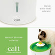 Catit Senses 2.0 Flower Fountain, 3 L Cat Water Fountain, Green 🍁 All In One Marketplace Canada