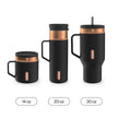 Contigo SnapSeal 14 oz Office Mug | Vacuum-Insulated Stainless Steel Tumbler for Hot Coffee & Tea or Cold Drinks | Spill-Proof Lid w/Straw Compatibility | BPA & Lead-Free | Dishwasher Safe 🍁 All In One Marketplace Canada