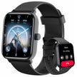 Smart Watch for Men Women (Answer/Make Call), Alexa Smartwatch Compatible with Android iOS, Fitness Tracker with Heart Rate SpO2 Sleep Monitor, 1.8'' HD DIY Dial Waterproof Watch with Bluetooth Call 🍁 All In One Marketplace Canada