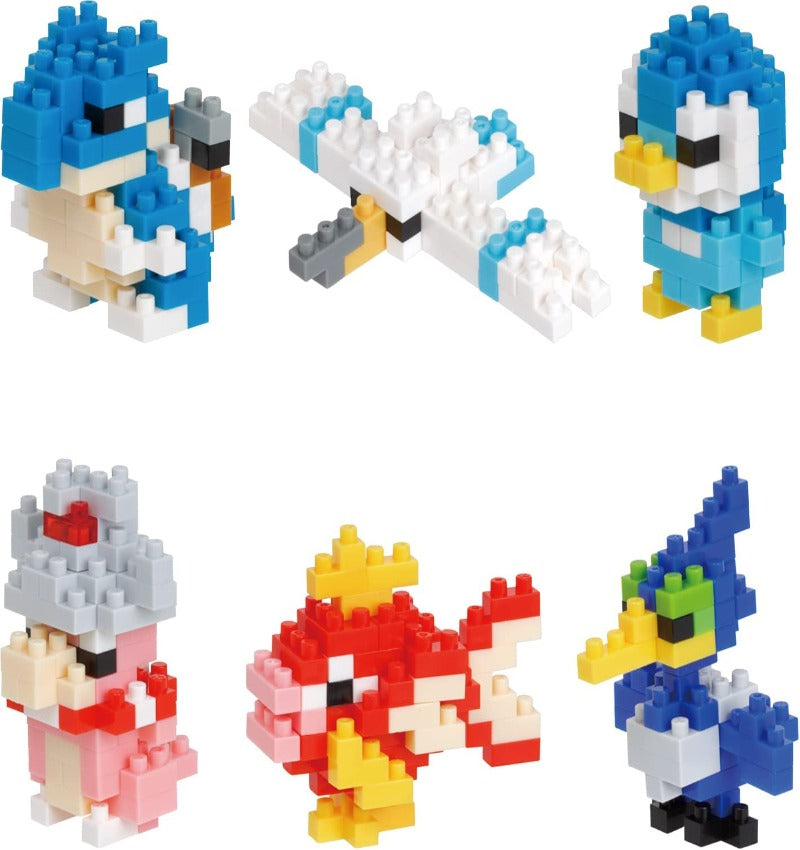 Nanoblock mininano Series Pokémon Type Water Set 1
