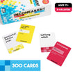 Incohearent, The Guess the Gibberish Party Game by Relatable, A Funny Card Game for Adults, Great for Bachelorettes, Includes 400 Cards, Instructions, and 1 Sand Timer 🍁 All In One Marketplace Canada