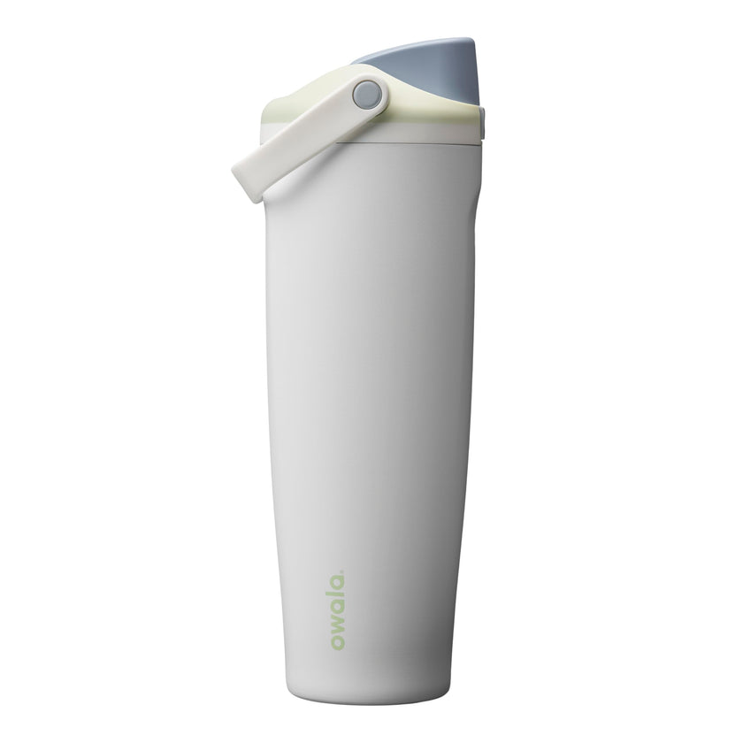Owala FreeSip Sway Insulated Stainless Steel Water Bottle with Two-Way Spout, Built-In Straw and Bucket Handle, Made for Travel, School, and Sports, 30oz, BPA Free, Leak Proof, Iced Breeze 🍁 All In One Marketplace Canada