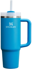 Stanley Quencher H2.0 Tumbler with Handle and Straw 30 oz | Flowstate 3-Position Lid | Cup Holder Compatible for Travel | Insulated Stainless Steel Cup | BPA-Free | Azure 🍁 All In One Marketplace Canada